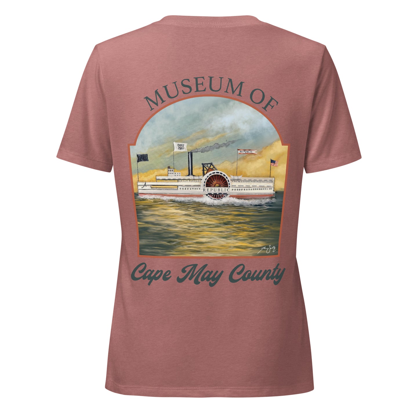 Women’s relaxed v-neck t-shirt