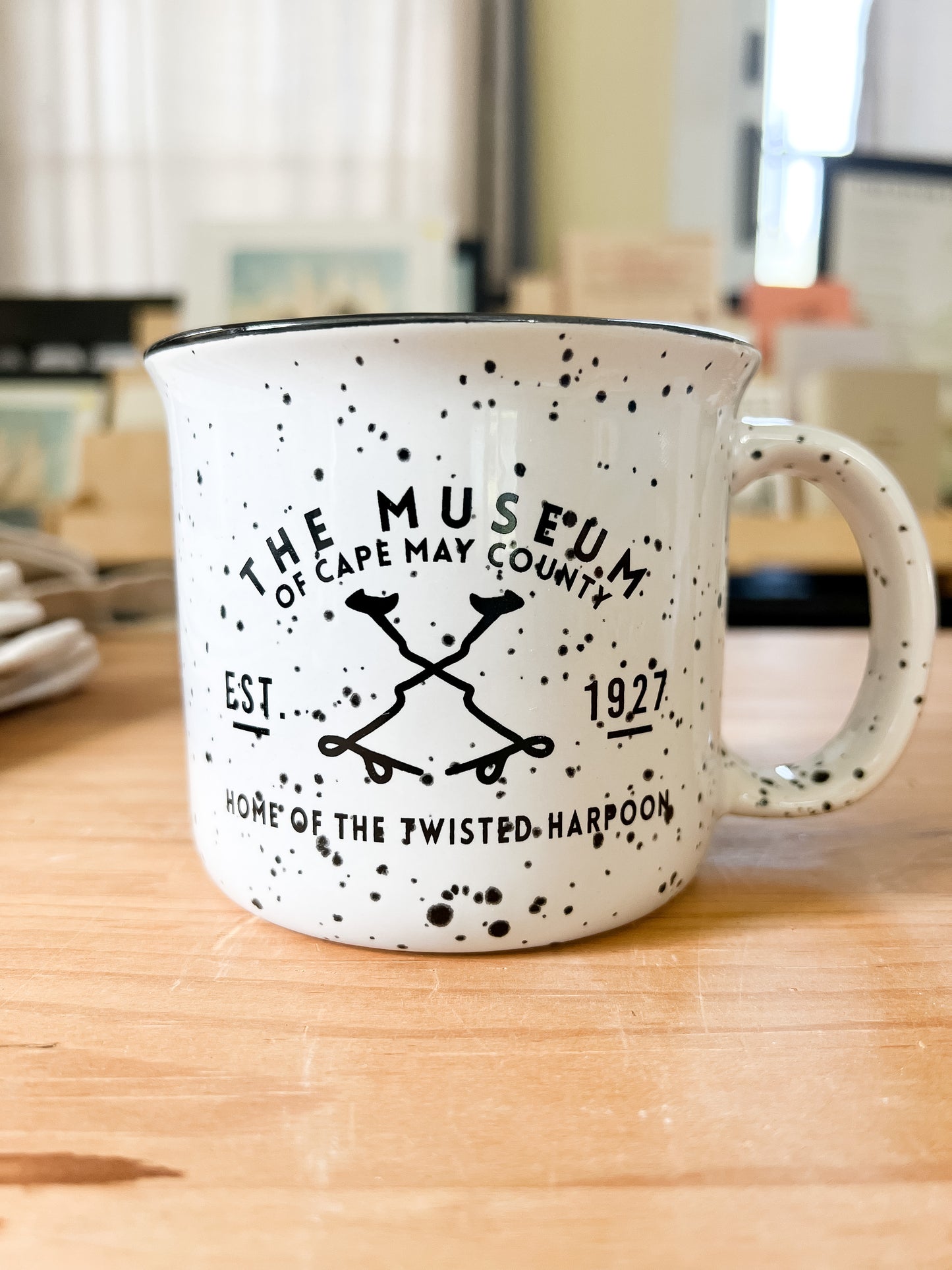 Museum of Cape May County Twisted Harpoon Ceramic Camp Mug