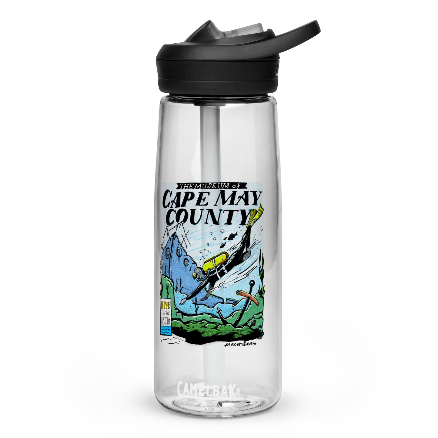 Sports water bottle