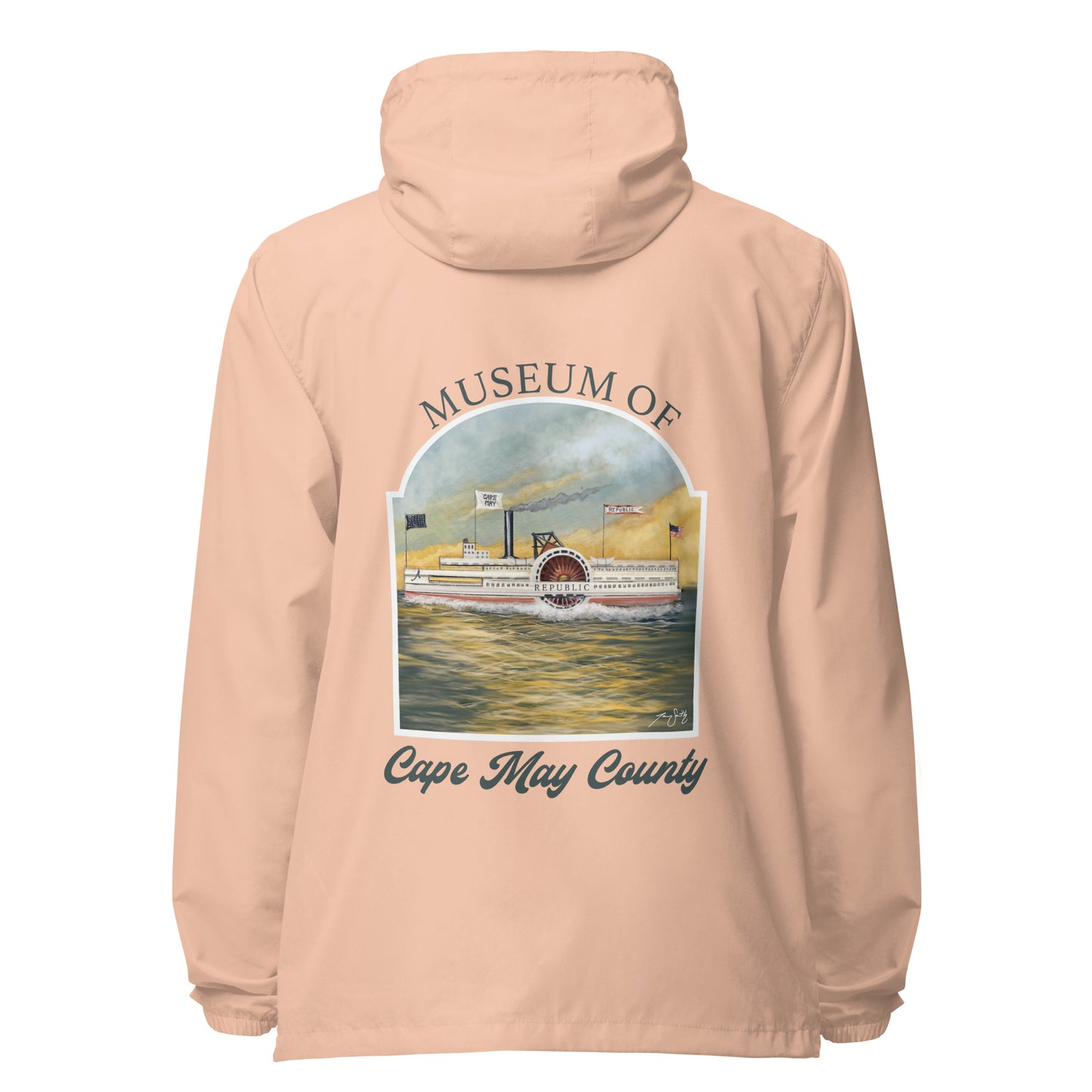 Unisex lightweight zip up windbreaker