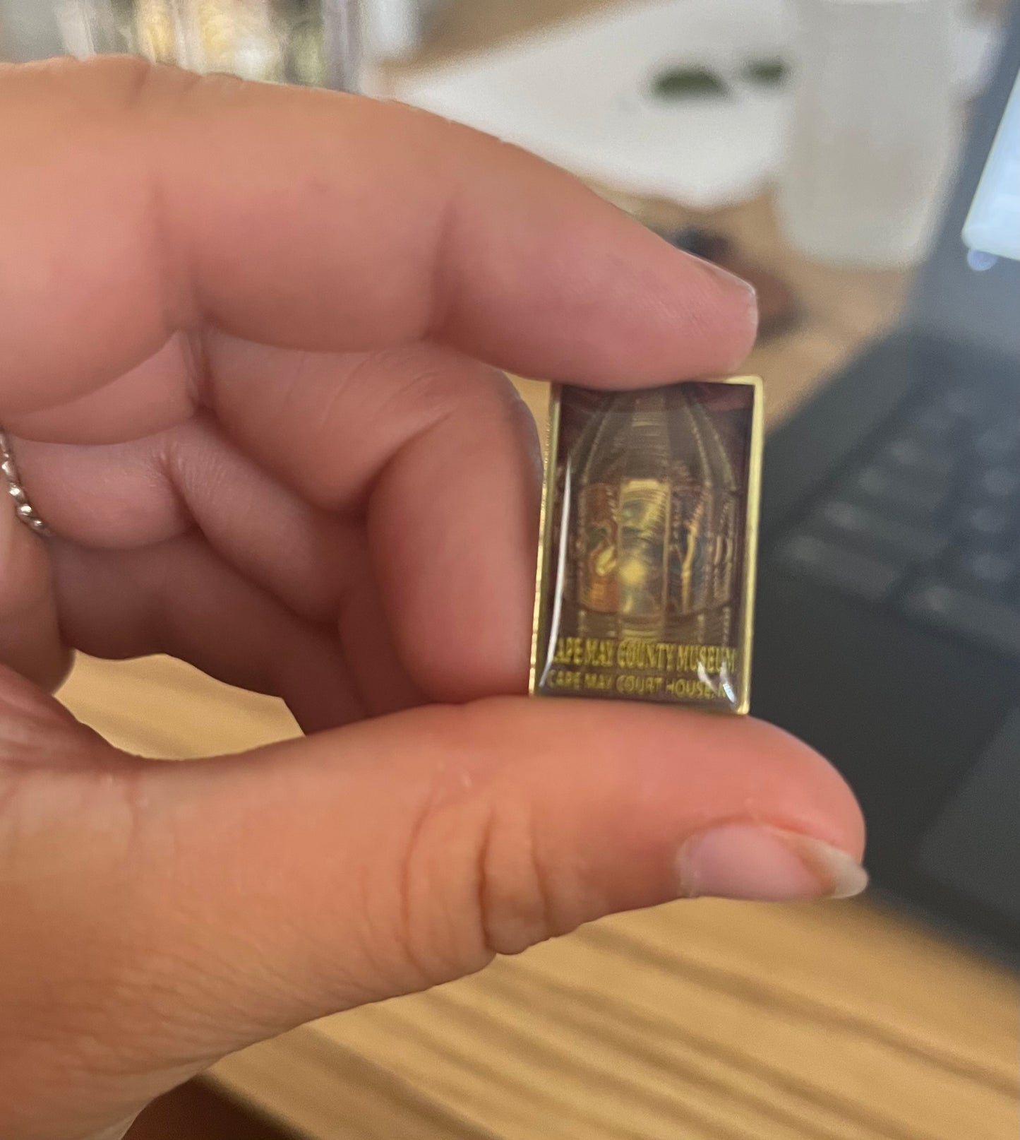 Enamel Cape May County Museum Pin