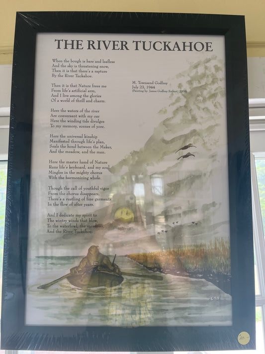 Framed The River Tuckahoe