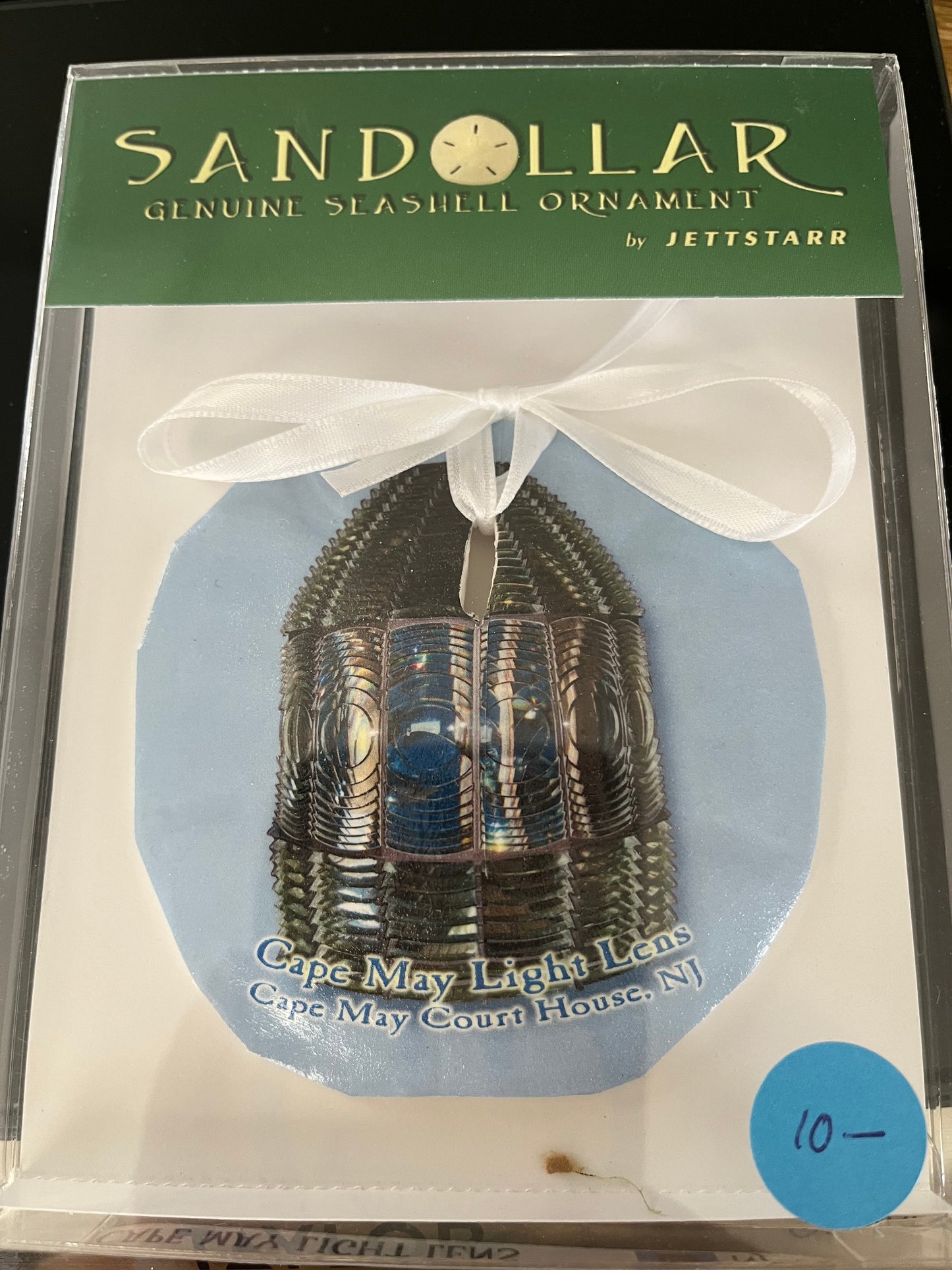 Sandollar  Ornament- Cape May Lighthouse Lens