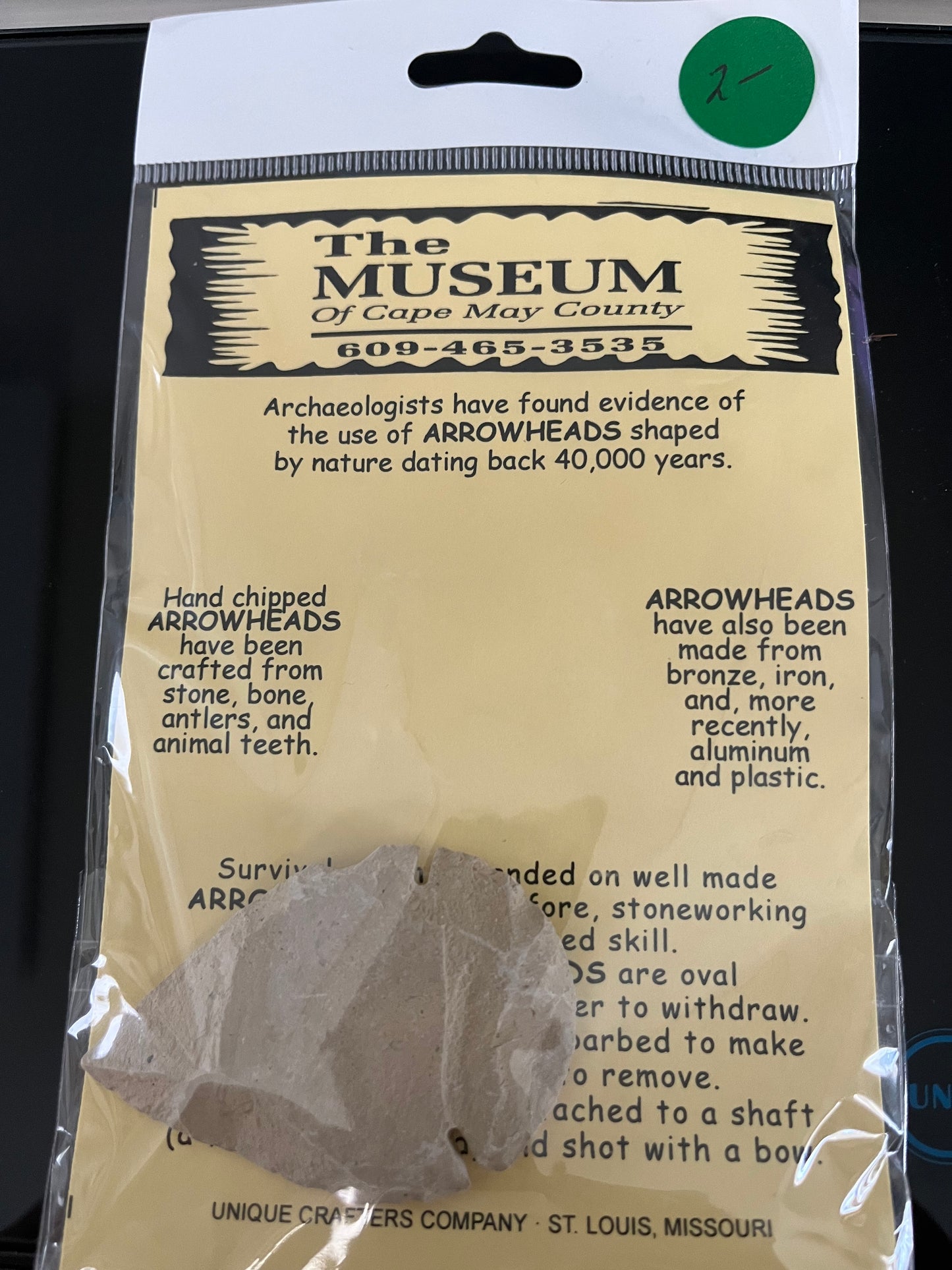Arrowhead Souvenir
