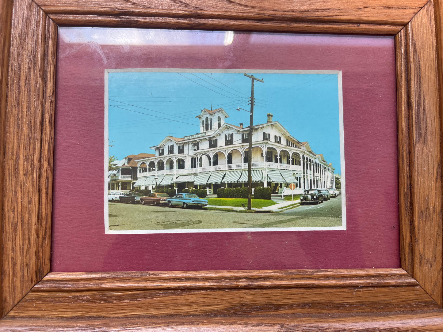 Framed Photo of the Chalfonte Hotel