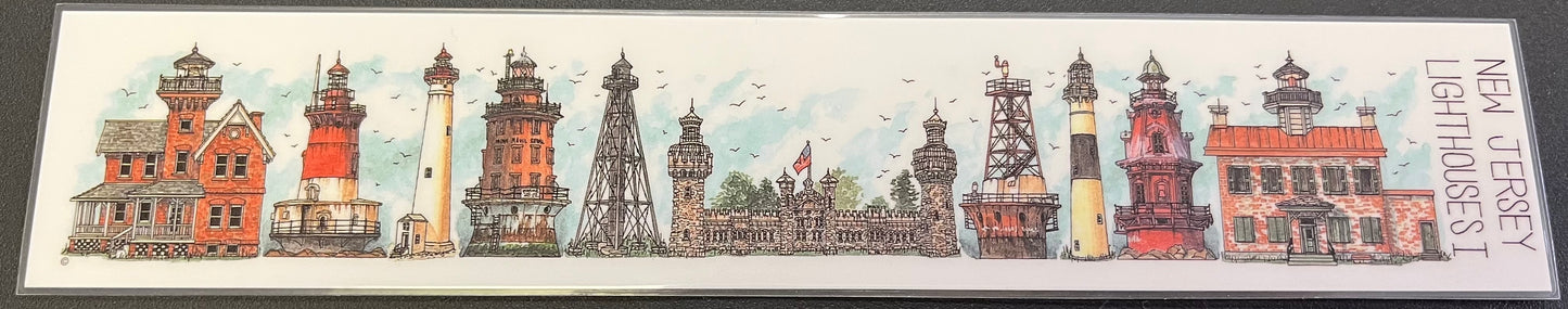 New Jersey Lighthouses Bookmark (v1)
