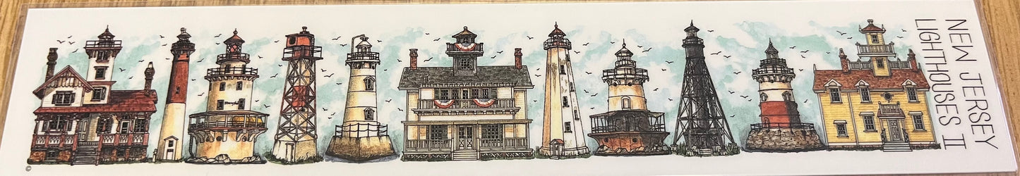 New Jersey Lighthouses Bookmark (v2)
